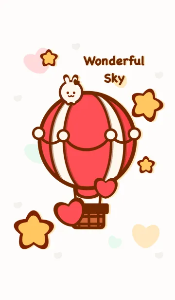 [LINE着せ替え] Colorful balloon 5 :)の画像1