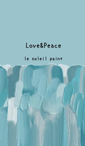 [LINE着せ替え] 油絵アート【le soleil paint 310】の画像1