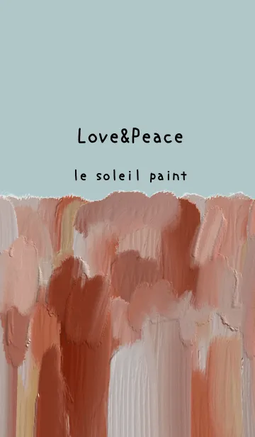 [LINE着せ替え] 油絵アート【le soleil paint 318】の画像1