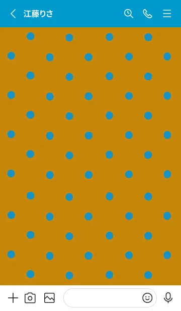 [LINE着せ替え] シンプル ミニ ドット 190の画像2