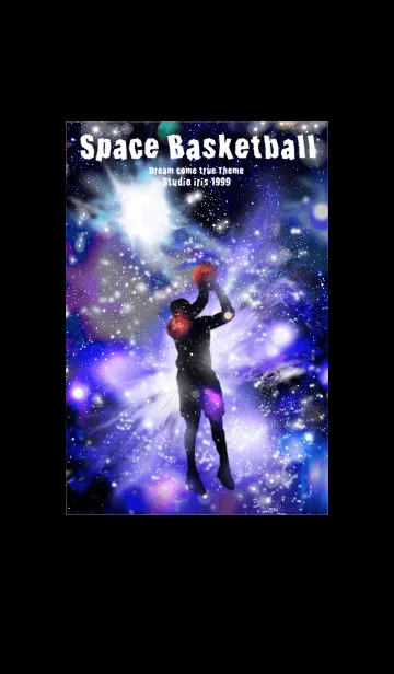 [LINE着せ替え] バスケットボール 宇宙 Space Basketball3の画像1