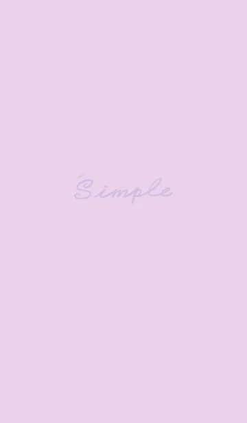 [LINE着せ替え] Simple Color J-Lavish Purple (Pu4)の画像1