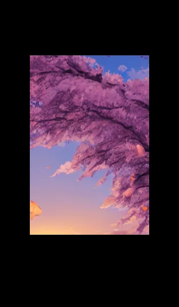 [LINE着せ替え] 桜の花咲く頃#BZ027。の画像1