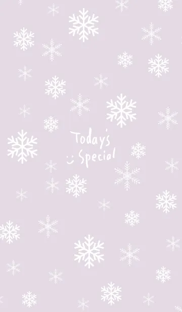 [LINE着せ替え] 雪の結晶 大人25の画像1