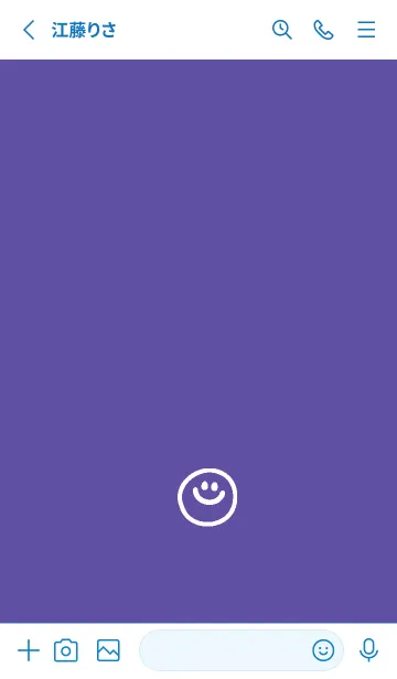 [LINE着せ替え] ミニスマイル* 047の画像2