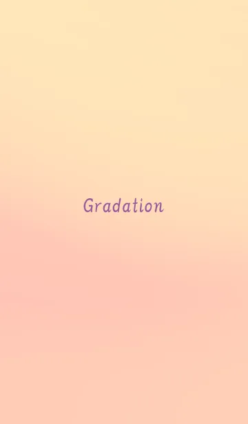 [LINE着せ替え] gradation YELLOW&PINK 39の画像1