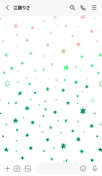 [LINE着せ替え] ミニ スターズ _88の画像2