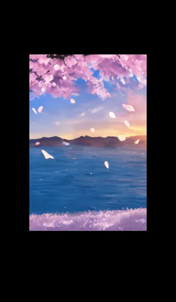 [LINE着せ替え] 桜の花咲く頃#BZ010。の画像1
