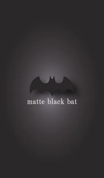 [LINE着せ替え] matte black bat 41の画像1