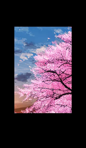[LINE着せ替え] 桜の花咲く頃#BZ09。の画像1