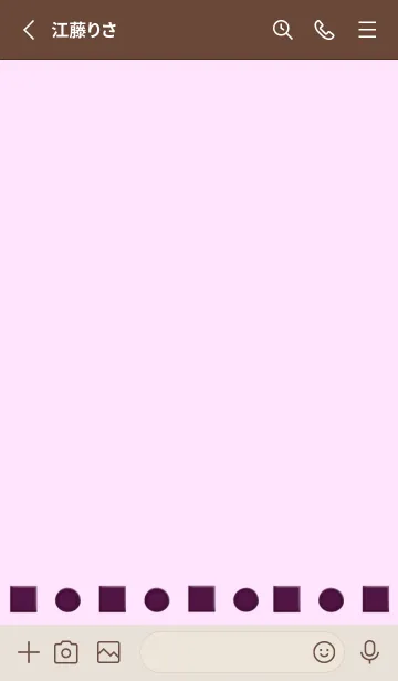 [LINE着せ替え] I love raspberry chocolate./ピンクの画像2