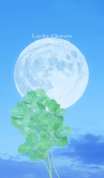 [LINE着せ替え] Lucky Clovers #Full Moon 13の画像1