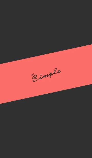 [LINE着せ替え] Simple Lines J-Black (Re1)の画像1