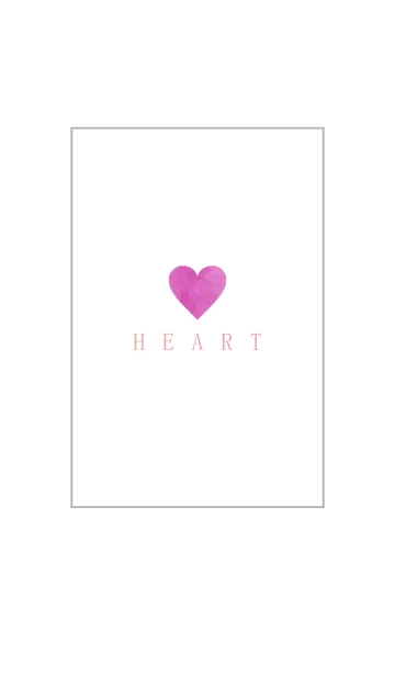 [LINE着せ替え] watercolor purple pink-HEART 8の画像1