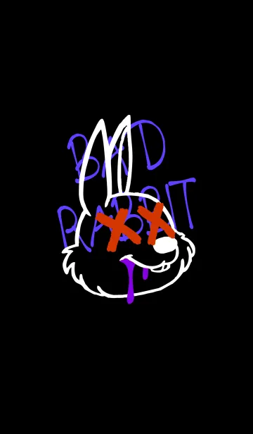 [LINE着せ替え] バッド ラビット 137の画像1