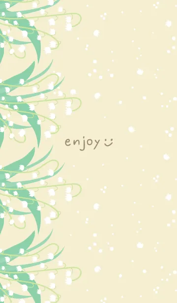 [LINE着せ替え] すずらん 縦29の画像1