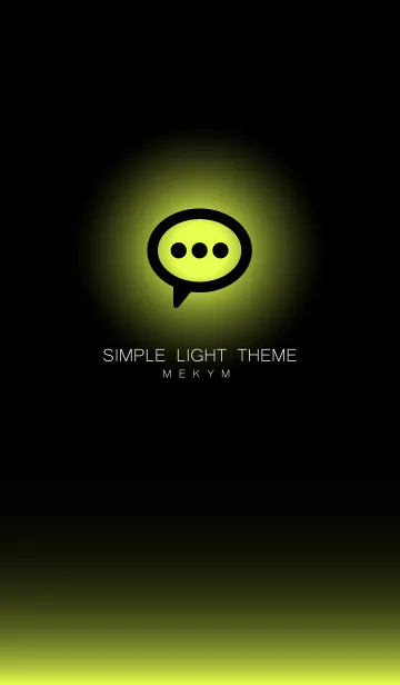 [LINE着せ替え] SIMPLE LIGHT ICON-GRADATION 47の画像1