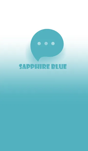 [LINE着せ替え] Sapphire Blue & White Theme V.3 (JP)の画像1