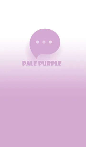 [LINE着せ替え] Pale Purple & White Theme V.3 (JP)の画像1