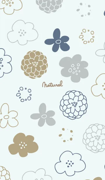 [LINE着せ替え] 花 シック12の画像1