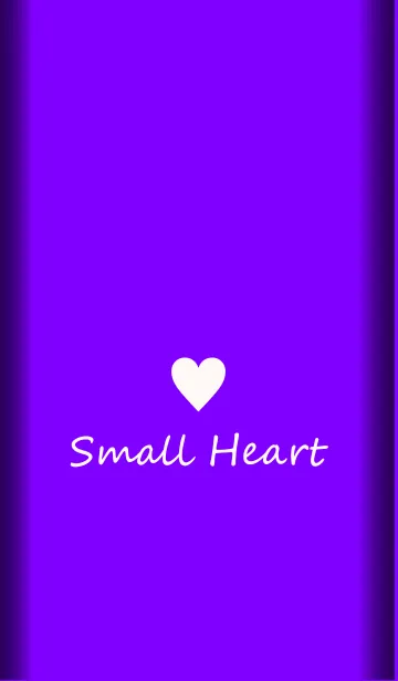 [LINE着せ替え] Small Heart *GlossyPurple 18*の画像1