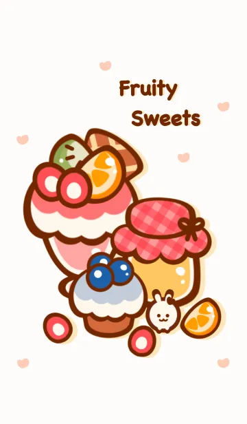 [LINE着せ替え] Sweet fruity sweets 5の画像1