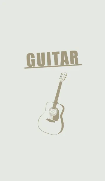 GUITAR COLOR ミストホワイトの着せ替えメイン画像