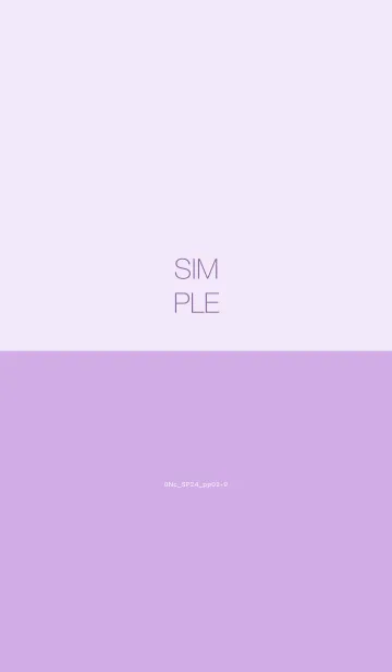 [LINE着せ替え] 0Nc_24_パープル2-9の画像1