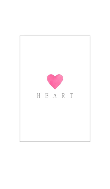 [LINE着せ替え] watercolor pink-HEART 11の画像1