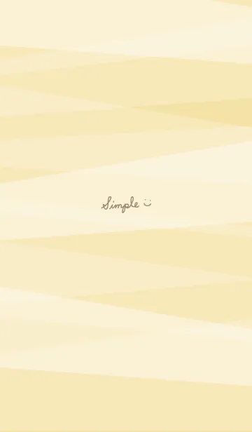 [LINE着せ替え] 面構成 イエロー4の画像1