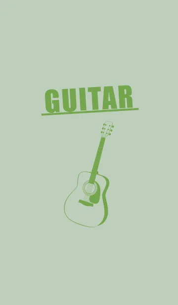 [LINE着せ替え] GUITAR COLOR 裏葉色の画像1