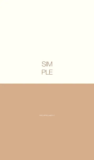 [LINE着せ替え] 00d_24_ベージュ2-3の画像1