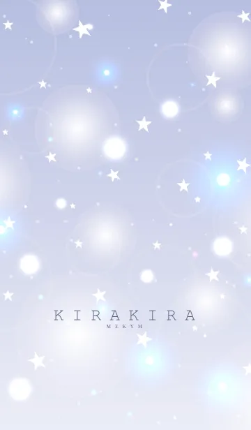 [LINE着せ替え] KIRAKIRA STAR-BLUE 5の画像1