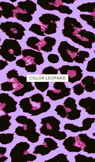 [LINE着せ替え] カラー レオパード 141の画像1