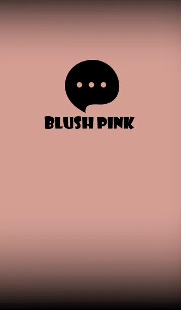 [LINE着せ替え] Blush Pink And Black V.4 (JP)の画像1