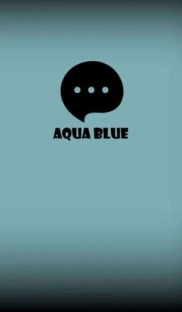 [LINE着せ替え] Aqua Blue And Black V.4 (JP)の画像1