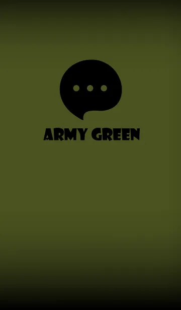 [LINE着せ替え] Army Green And Black V.4 (JP)の画像1