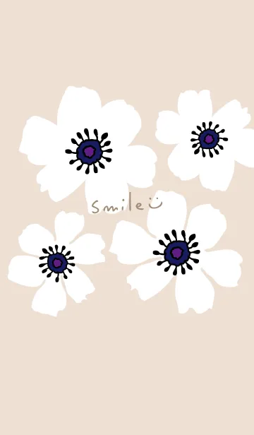 [LINE着せ替え] アネモネ シンプル15の画像1