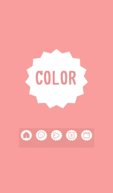 [LINE着せ替え] red color M16の画像1