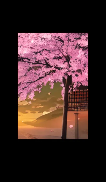 [LINE着せ替え] 桜の花咲く頃#BaB018。の画像1