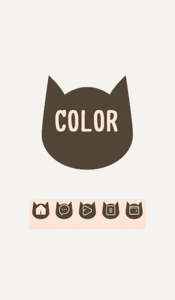 brown color N18の着せ替えメイン画像