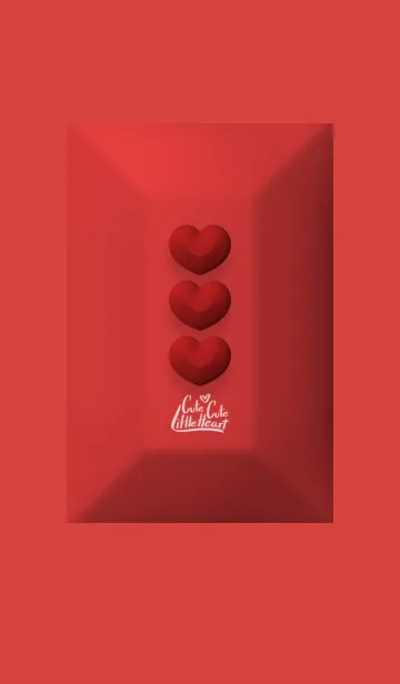 [LINE着せ替え] Cute Cute Little Heart Valentine's Dayの画像1