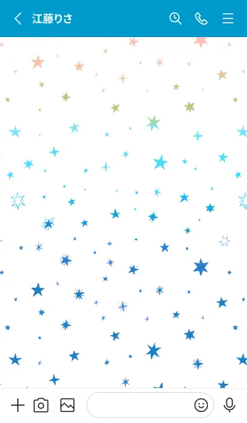 [LINE着せ替え] ミニ スターズ _90の画像2