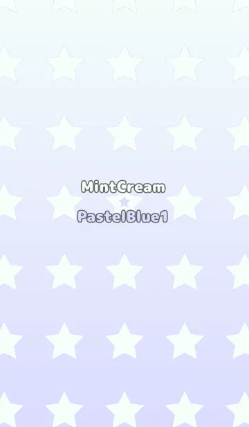 [LINE着せ替え] ミントクリーム☆パステルブルー1/TKCJの画像1