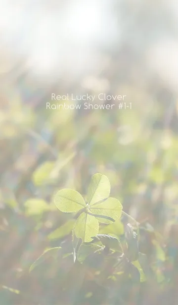四つ葉のクローバー Rainbow Shower #1-1の着せ替えメイン画像