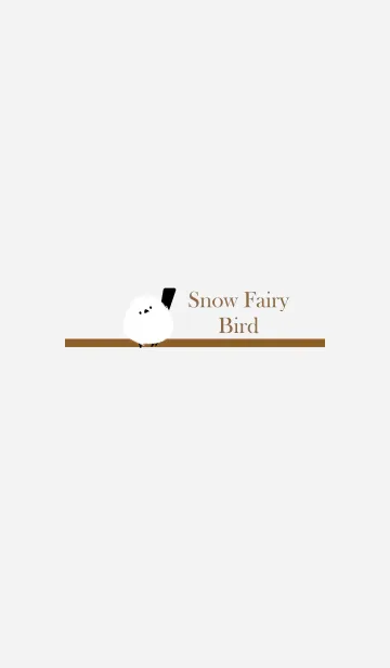 [LINE着せ替え] Snow Fairy Bird...99の画像1