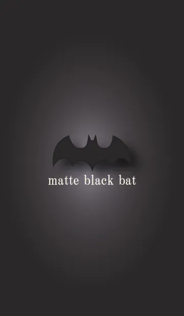 [LINE着せ替え] matte black bat 44の画像1