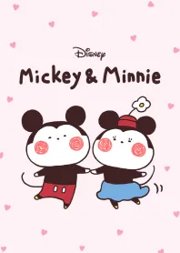 [LINE着せ替え] sakumaru画♪ミッキー＆ミニーの画像1