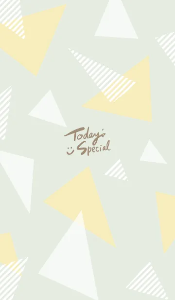 [LINE着せ替え] おしゃれ 三角16の画像1