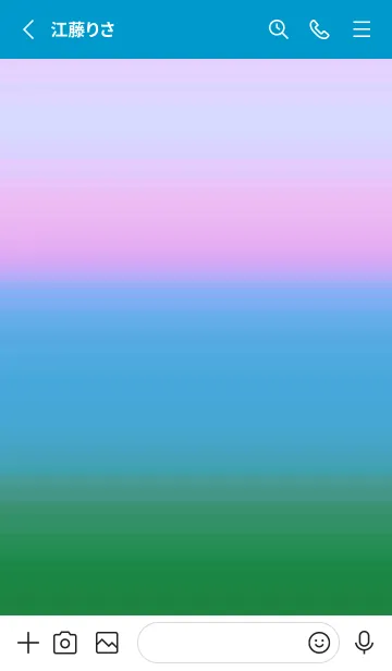 [LINE着せ替え] シンプル グラデーション _80の画像2